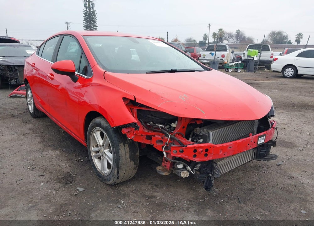 2018 CHEVROLET CRUZE LT AUTO VIN: 1G1BE5SM7J7156674