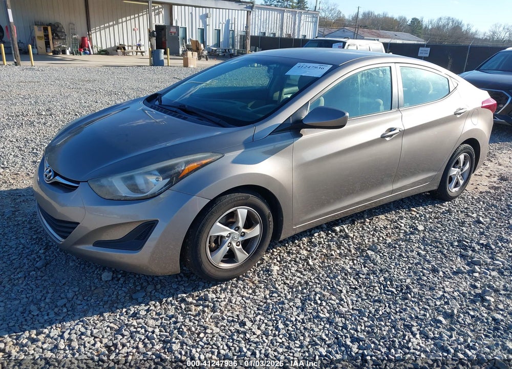 2014 HYUNDAI ELANTRA SE VIN: 5NPDH4AEXEH508949