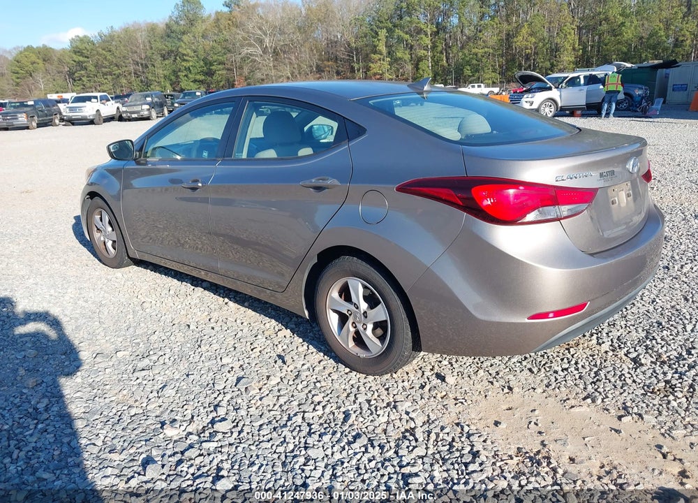 2014 HYUNDAI ELANTRA SE VIN: 5NPDH4AEXEH508949