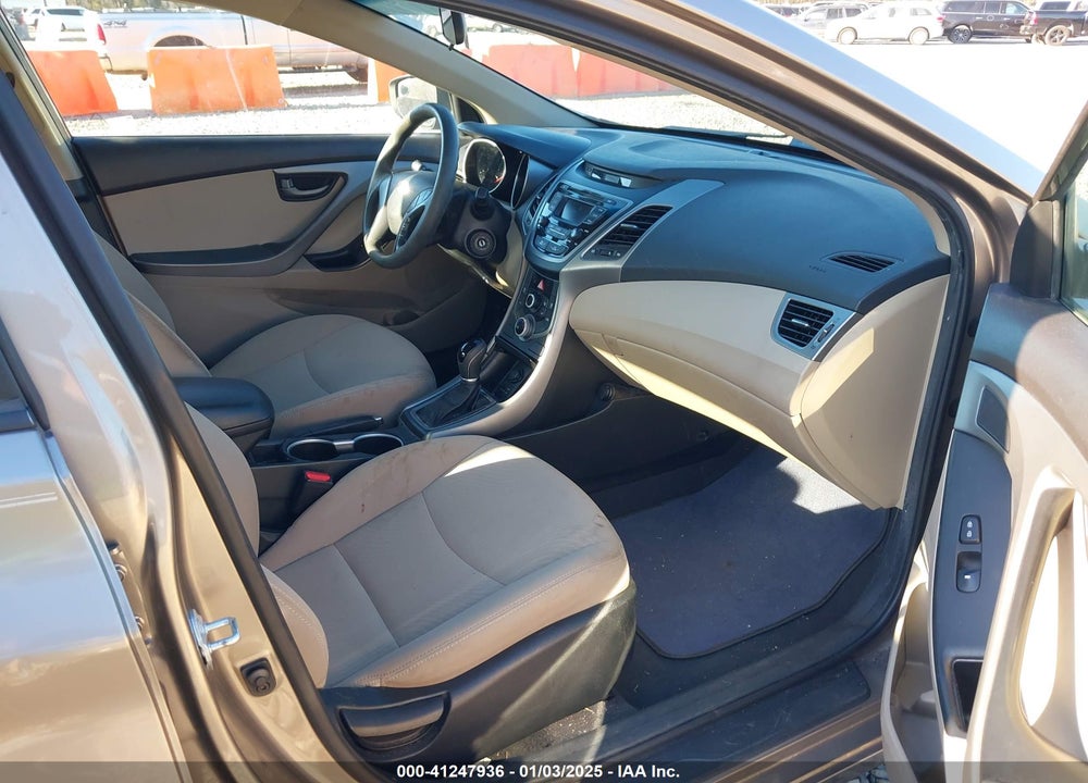 2014 HYUNDAI ELANTRA SE VIN: 5NPDH4AEXEH508949