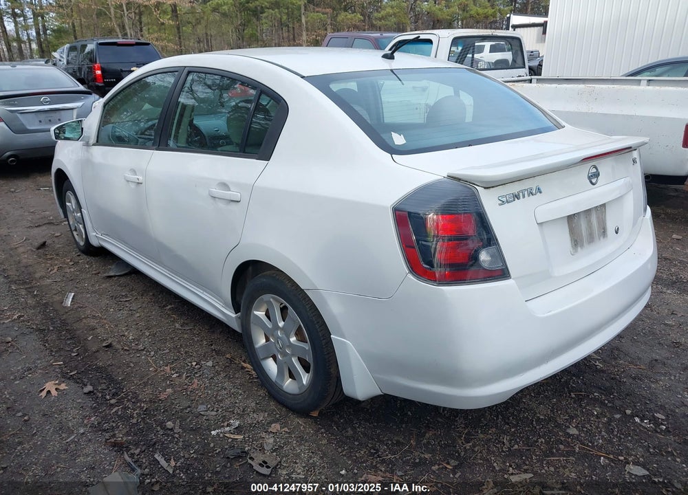 2012 NISSAN SENTRA 2.0 SR VIN: 3N1AB6AP7CL729555