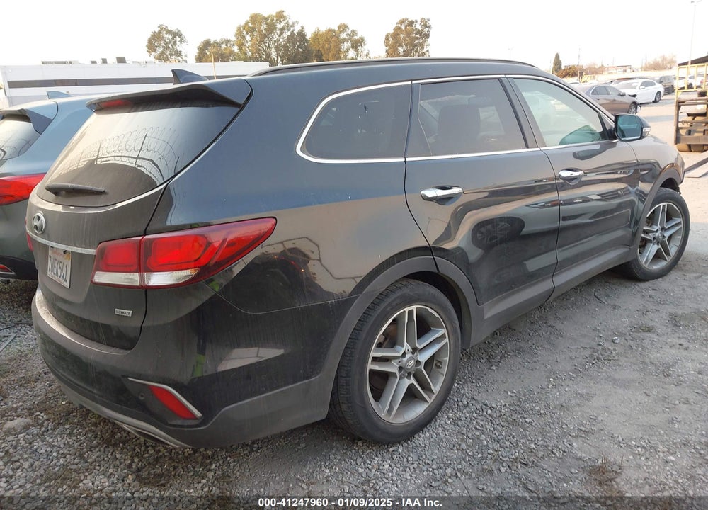 2017 HYUNDAI SANTA FE SE ULTIMATE VIN: KM8SR4HF3HU199656