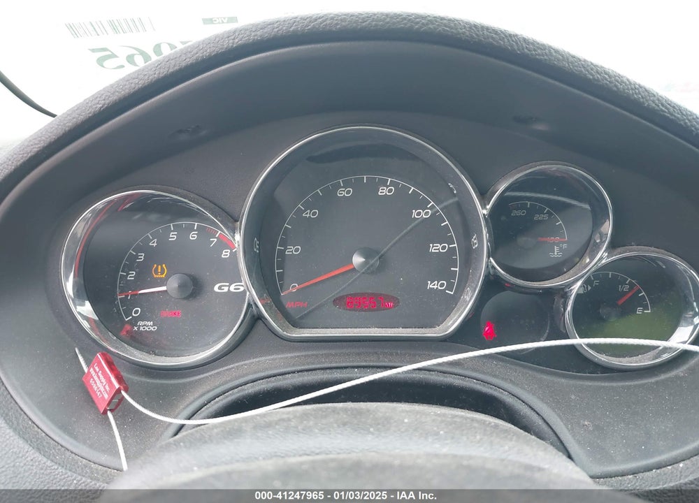 2008 PONTIAC G6 VIN: 1G2ZG57BX84245128