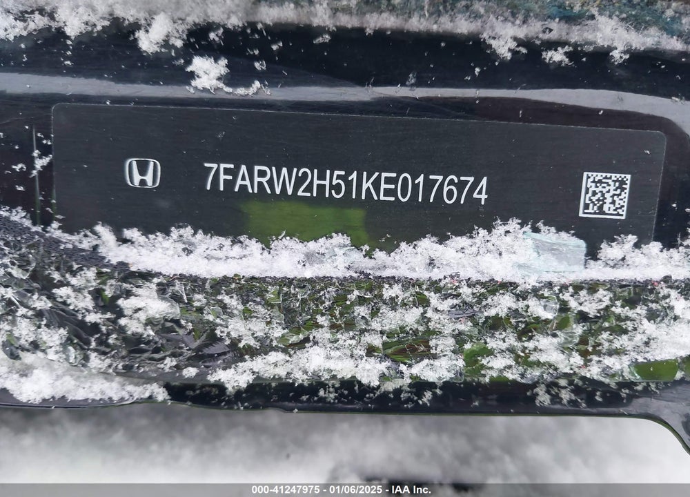 2019 HONDA CR-V EX VIN: 7FARW2H51KE017674