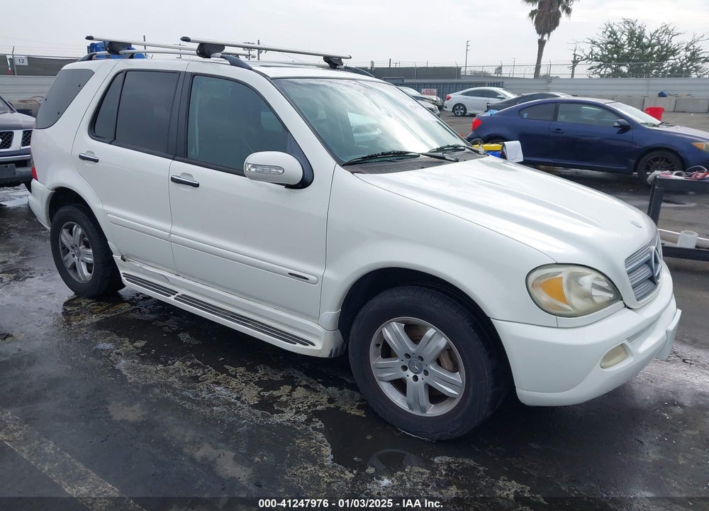 2005 MERCEDES-BENZ ML 500 4MATIC VIN: 4JGAB75E95A554355