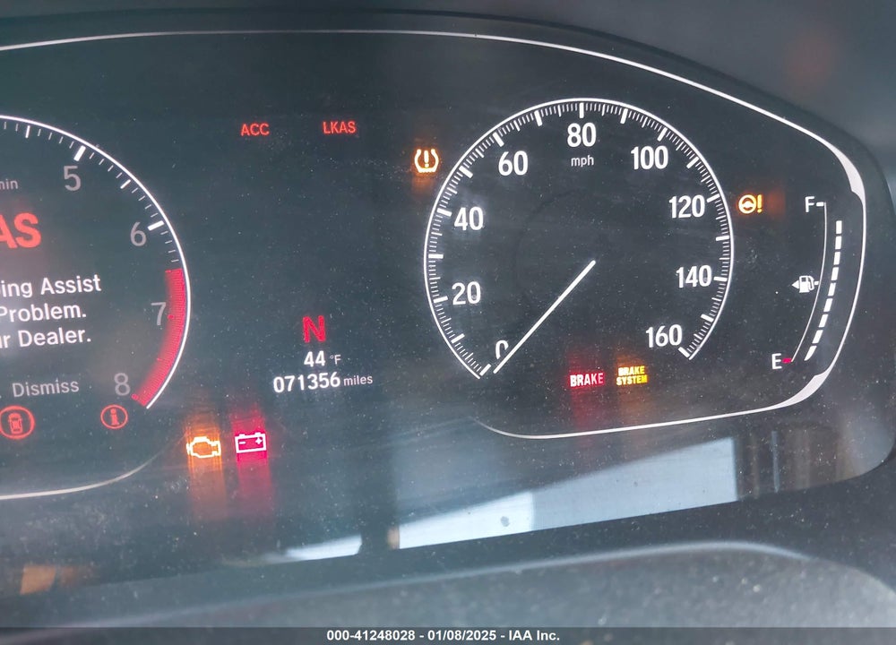 2020 HONDA ACCORD EX VIN: 1HGCV1F40LA110688
