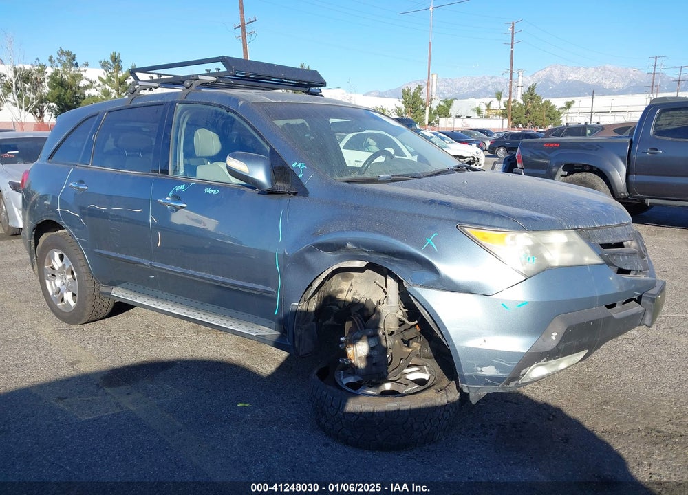 2008 ACURA MDX TECHNOLOGY PACKAGE VIN: 2HNYD28688H541732