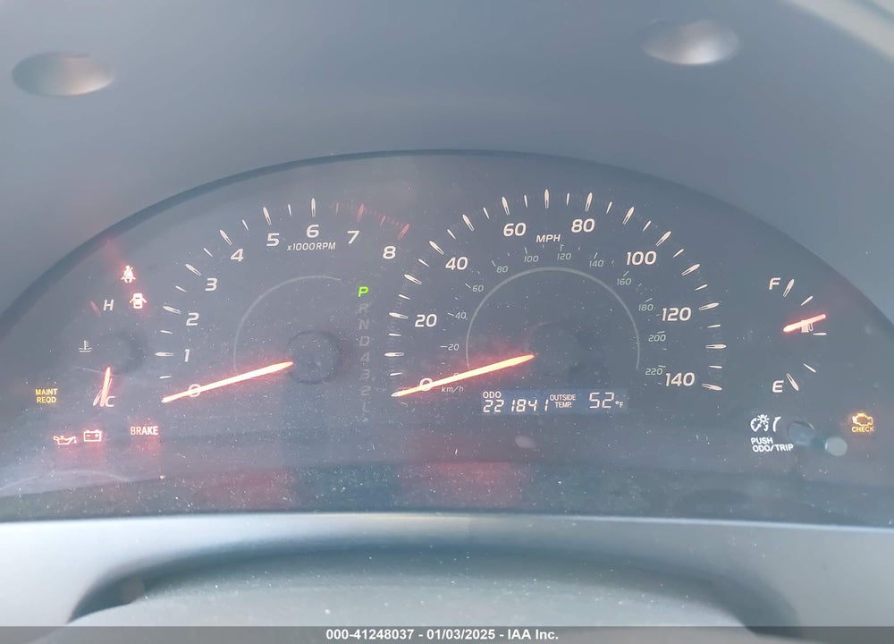 2007 TOYOTA CAMRY VIN: JTNBE46K873071039