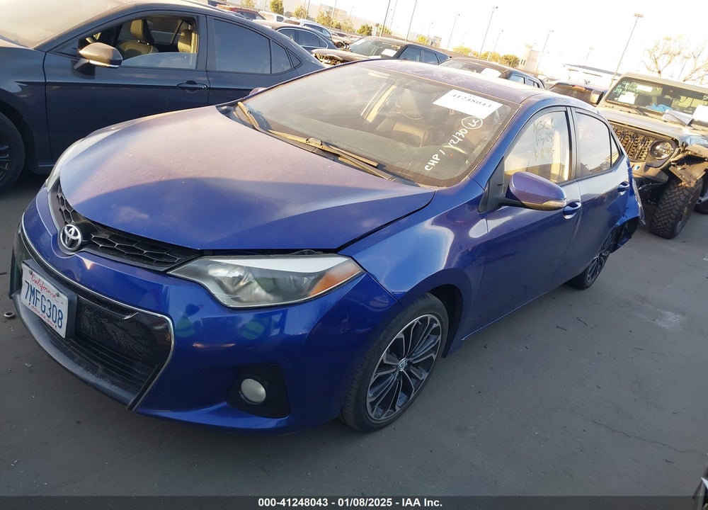 2015 TOYOTA COROLLA VIN: 5YFBURHE4FP331843