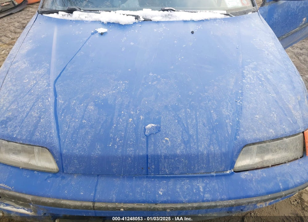 1991 HONDA CIVIC CRX VIN: JHMED8351MS023991
