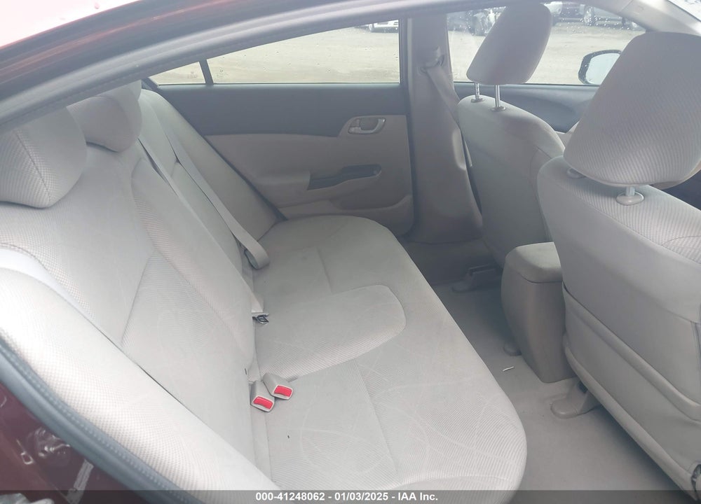 2012 HONDA CIVIC SDN LX VIN: 19XFB2F59CE389557