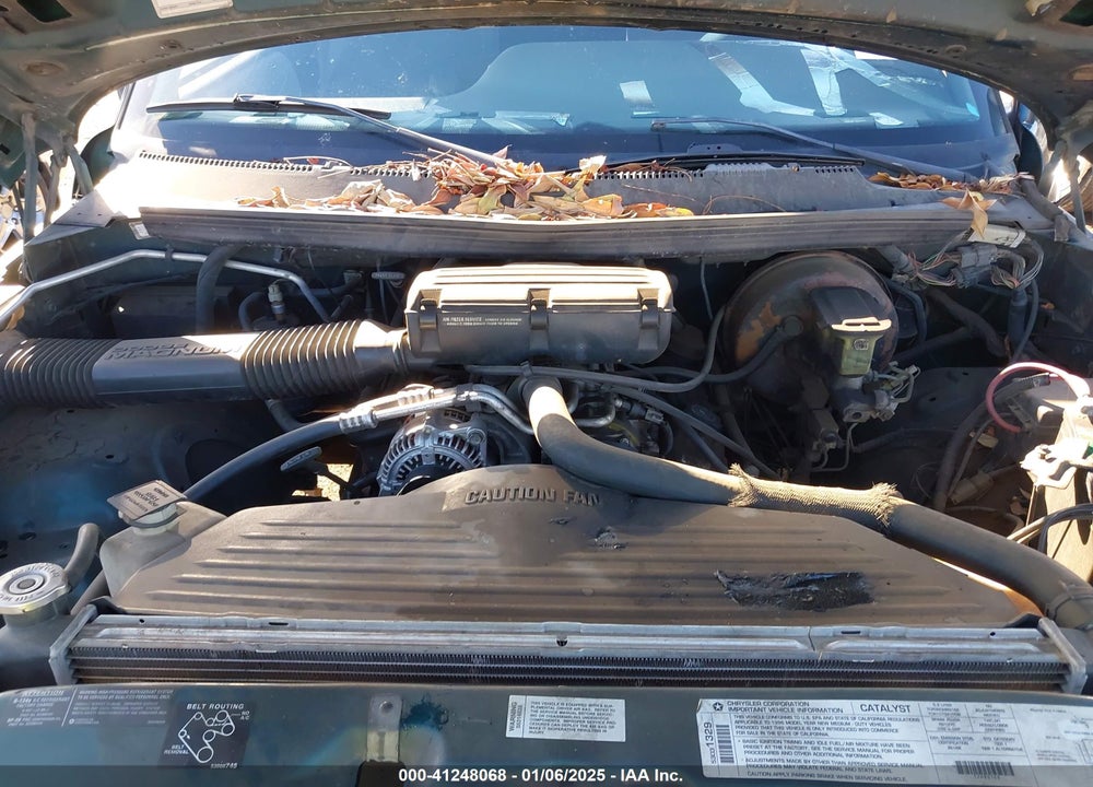 1996 DODGE RAM 1500 VIN: 3B7HC13Y2TG150418