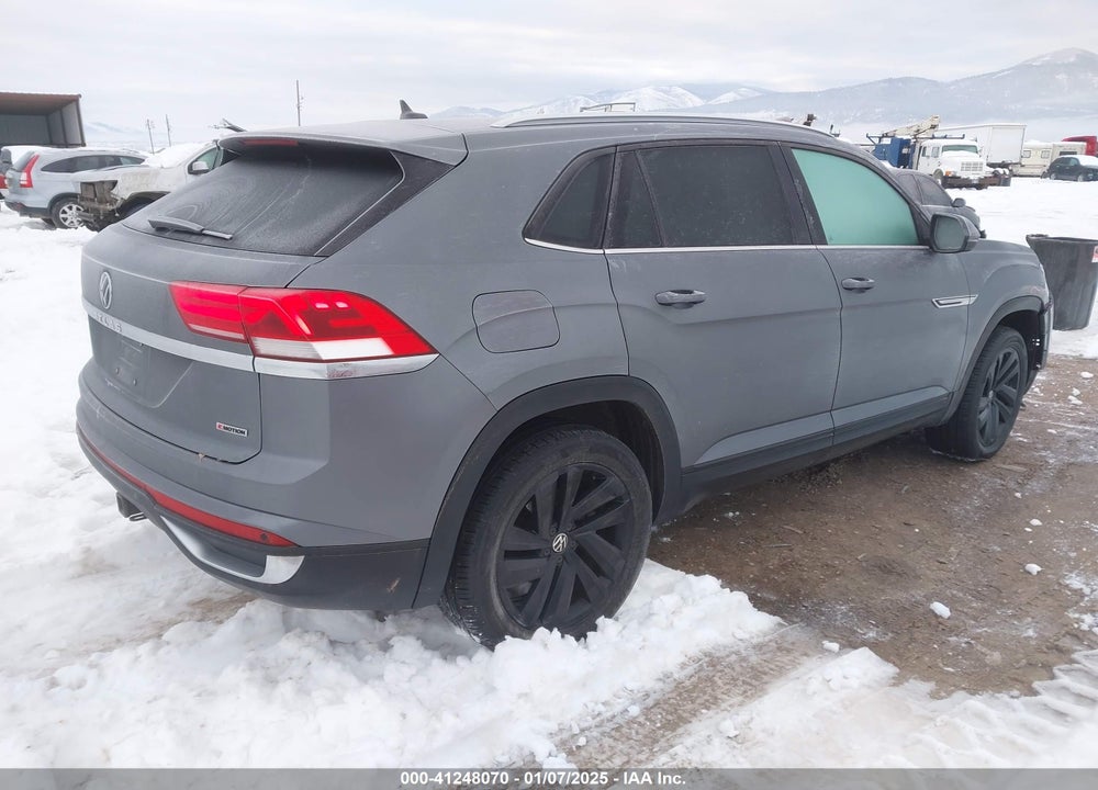 2022 VOLKSWAGEN ATLAS CROSS SPORT 3.6L V6 SE W/TECHNOLOGY VIN: 1V2KE2CA8NC227581