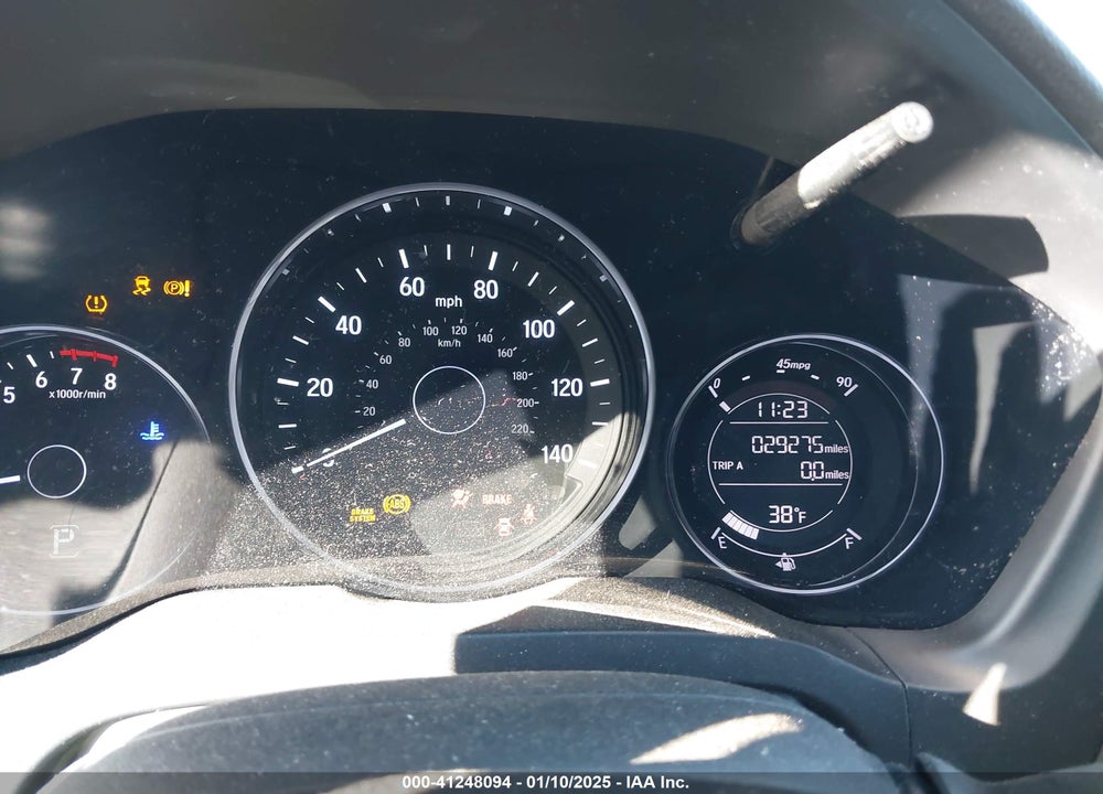 2019 HONDA HR-V SPORT VIN: 3CZRU6H19KG710339