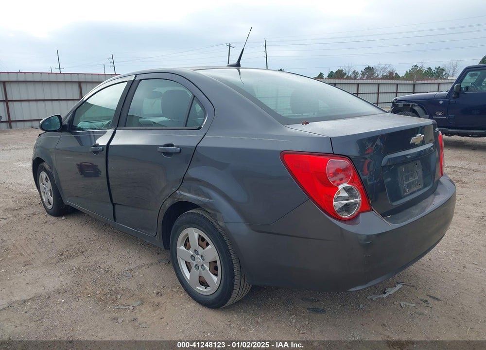 2013 CHEVROLET SONIC LS AUTO VIN: 1G1JA5SH1D4130619