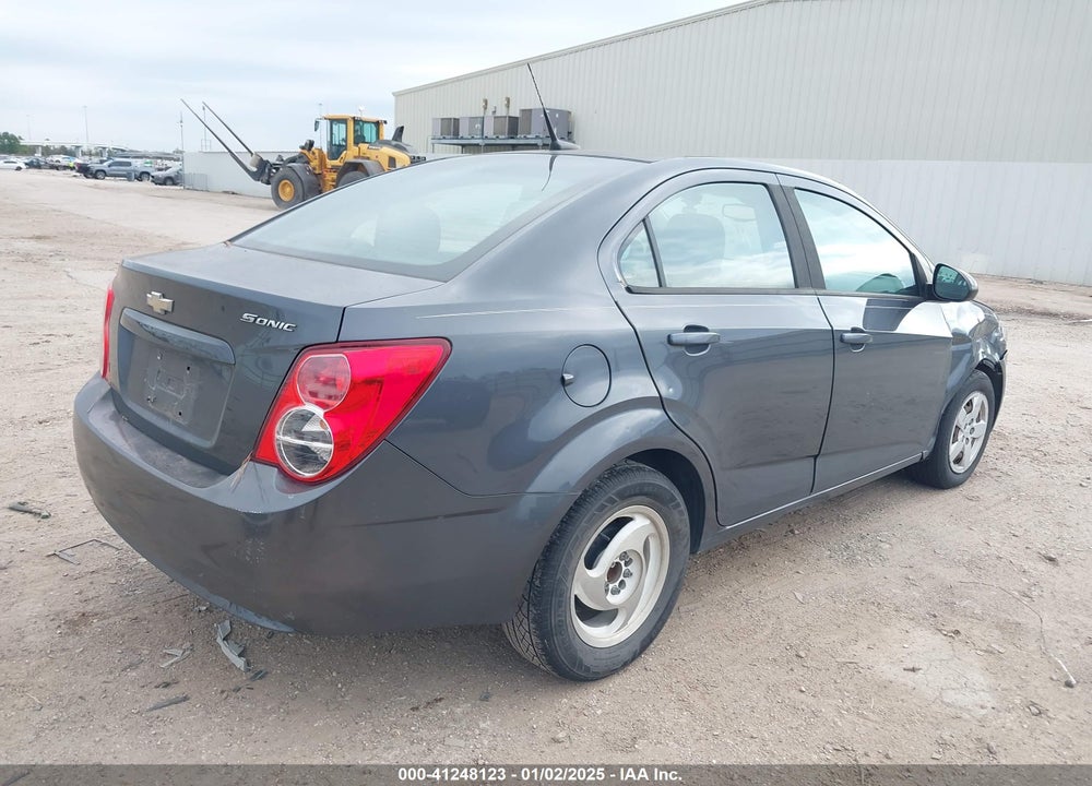 2013 CHEVROLET SONIC LS AUTO VIN: 1G1JA5SH1D4130619
