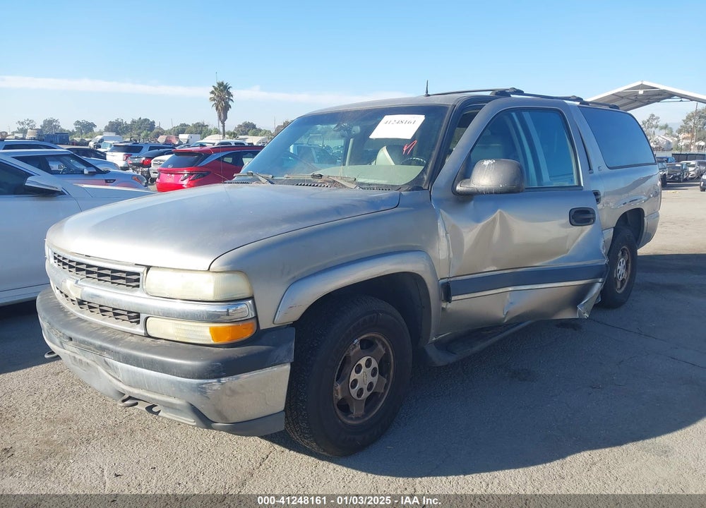 2002 CHEVROLET SUBURBAN 1500 LS VIN: 3GNEC16T02G255404