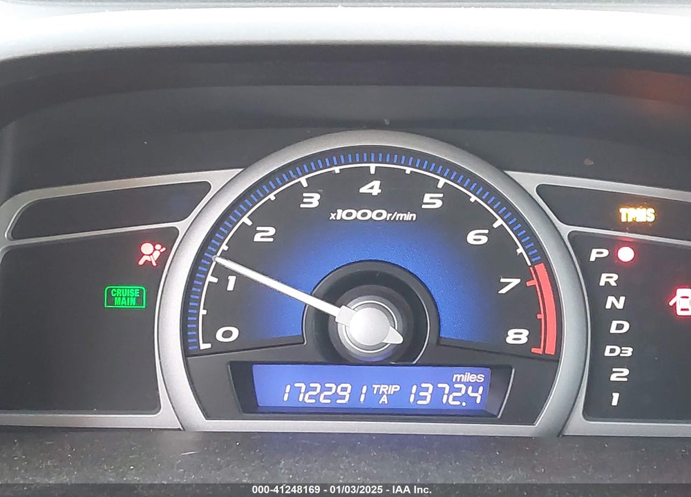 2008 HONDA CIVIC LX VIN: 2HGFG12698H570570