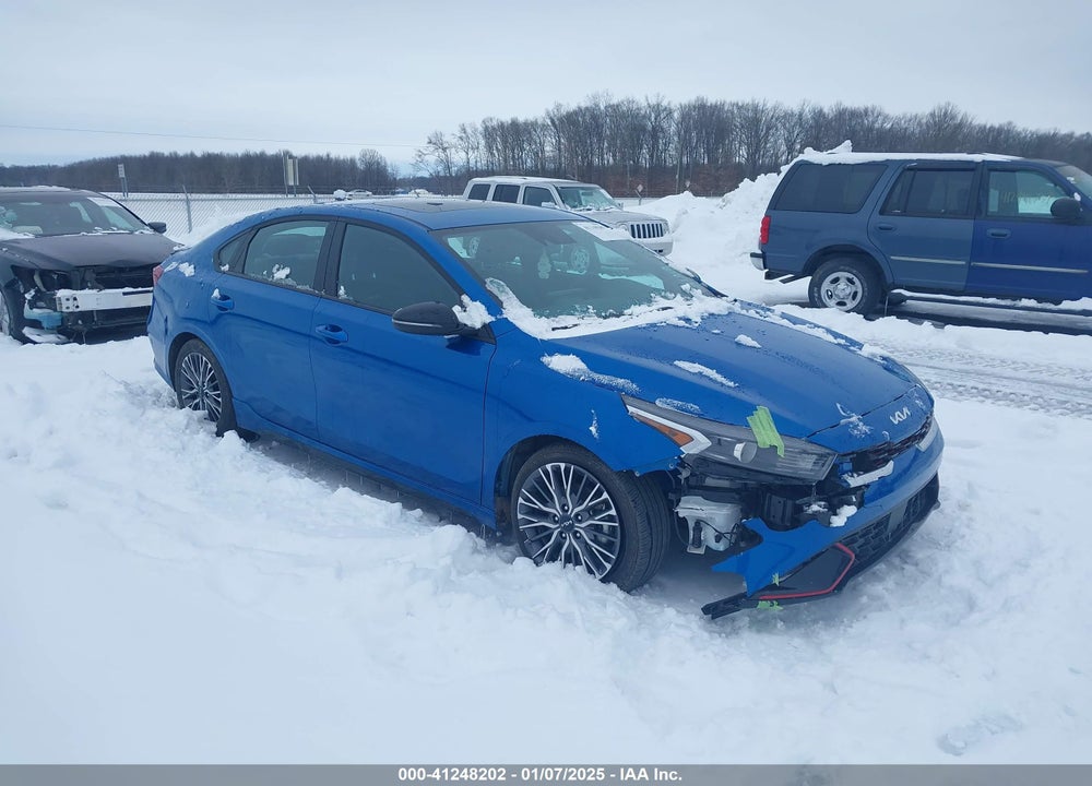 2022 KIA FORTE GT LINE VIN: 3KPF54AD0NE509315