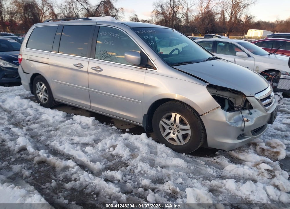 2007 HONDA ODYSSEY EX VIN: 5FNRL384X7B411649