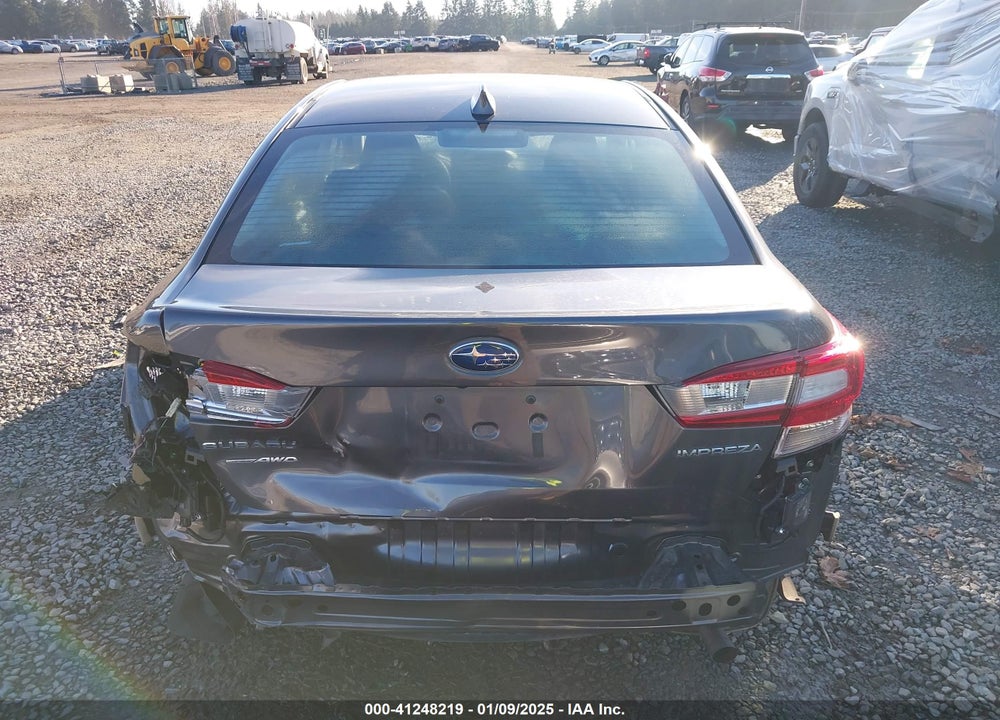 2020 SUBARU IMPREZA VIN: 4S3GKAD63L3604383