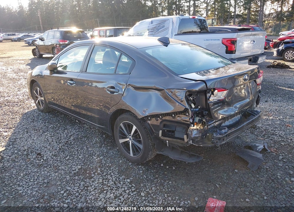 2020 SUBARU IMPREZA VIN: 4S3GKAD63L3604383