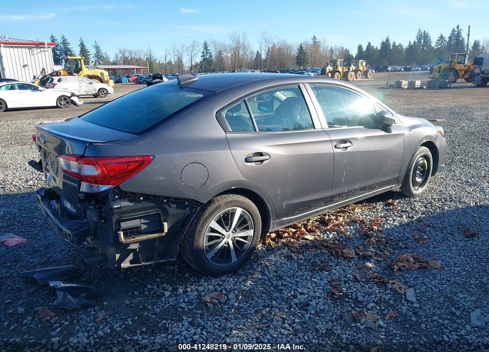 2020 SUBARU IMPREZA VIN: 4S3GKAD63L3604383