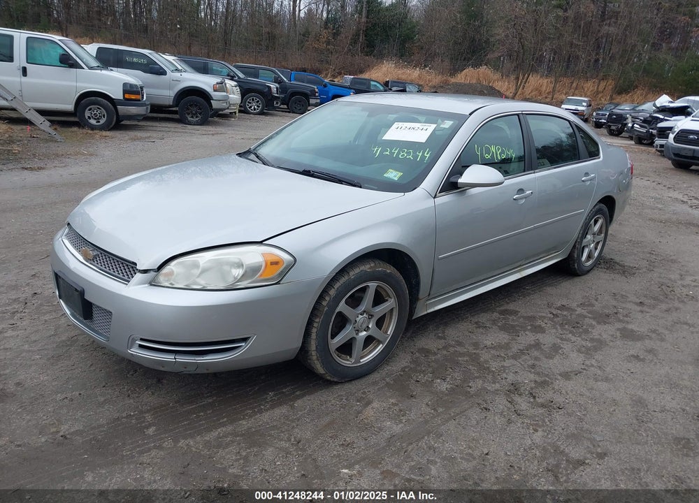 2012 CHEVROLET IMPALA LT FLEET VIN: 2G1WG5E37C1199653