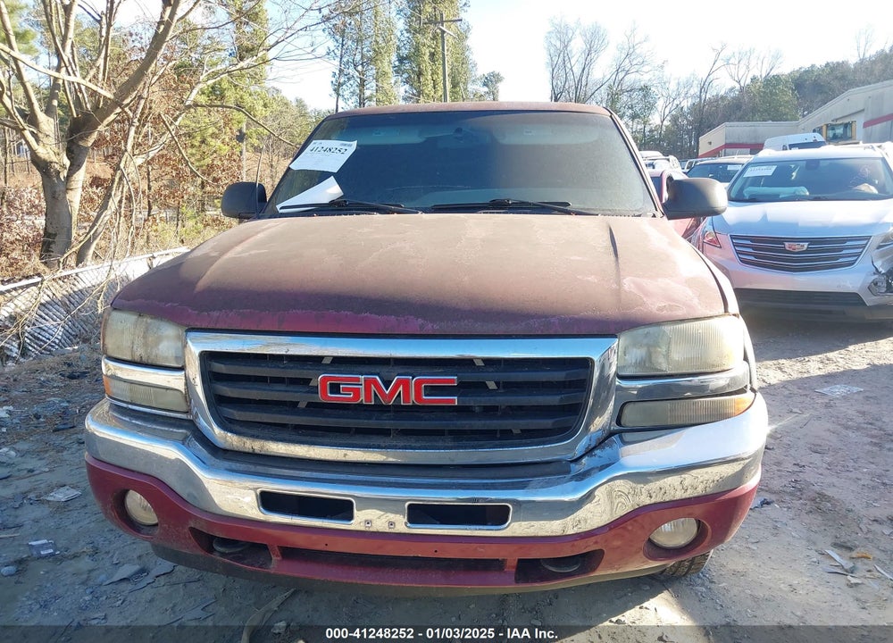 2005 GMC SIERRA 1500 SLE VIN: 2GTEK13T651186652
