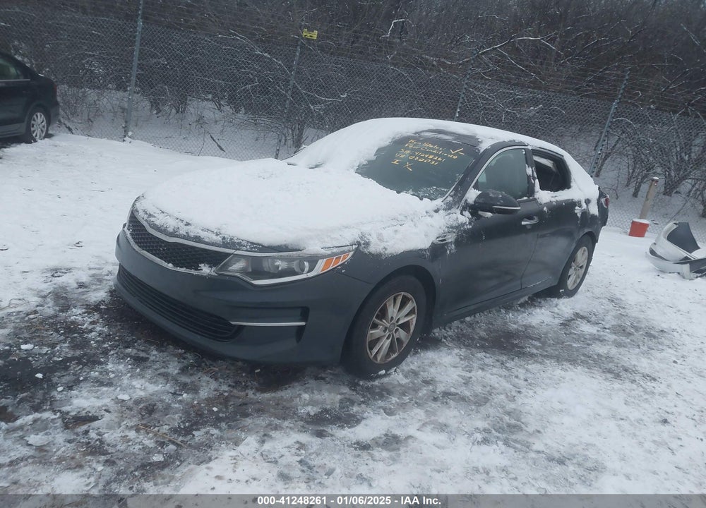 2016 KIA OPTIMA LX VIN: KNAGT4L30G5070031