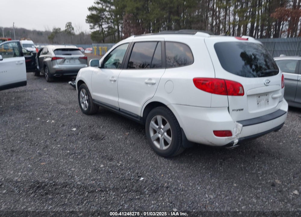 2007 HYUNDAI SANTA FE LIMITED/SE VIN: 5NMSH13E47H098118