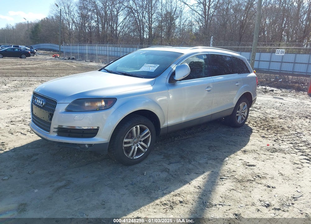 2009 AUDI Q7 3.6 PREMIUM VIN: WA1AY74L59D024594