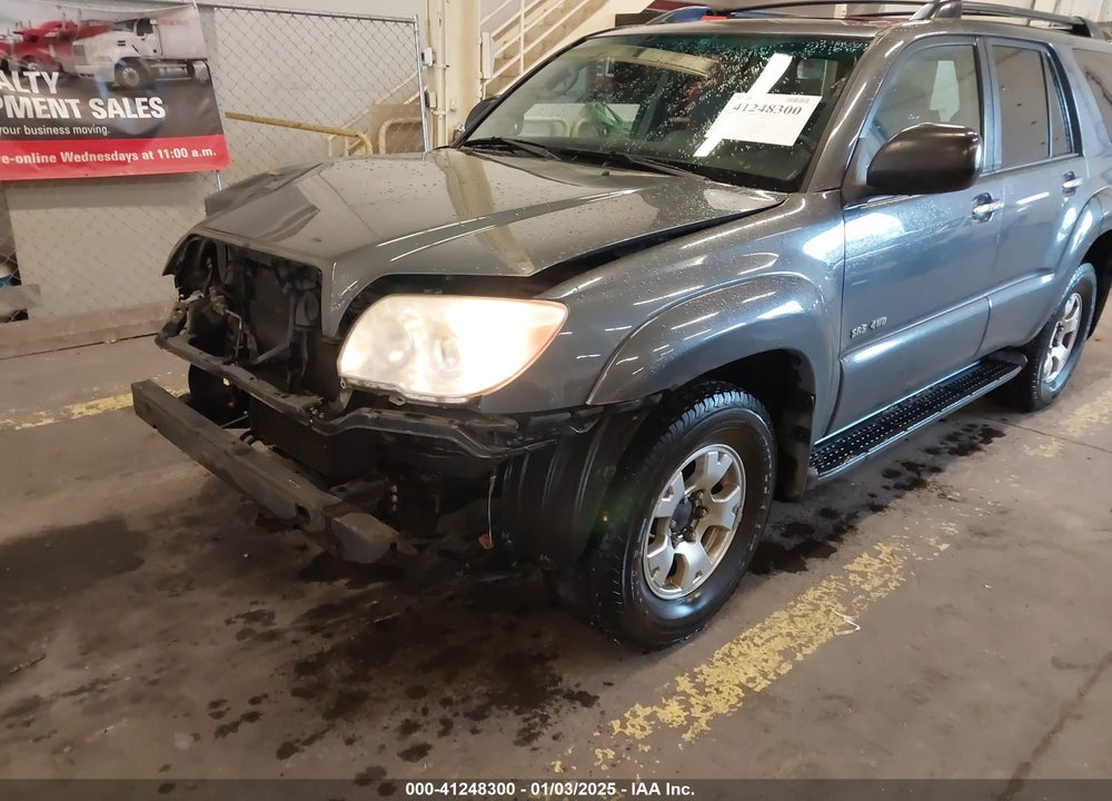 2007 TOYOTA 4RUNNER SR5 V6 VIN: JTEBU14R770124302