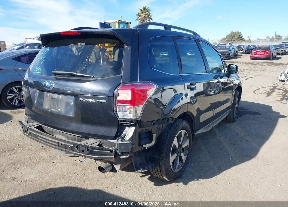 2018 SUBARU FORESTER 2.5I LIMITED VIN: JF2SJARC6JH430063