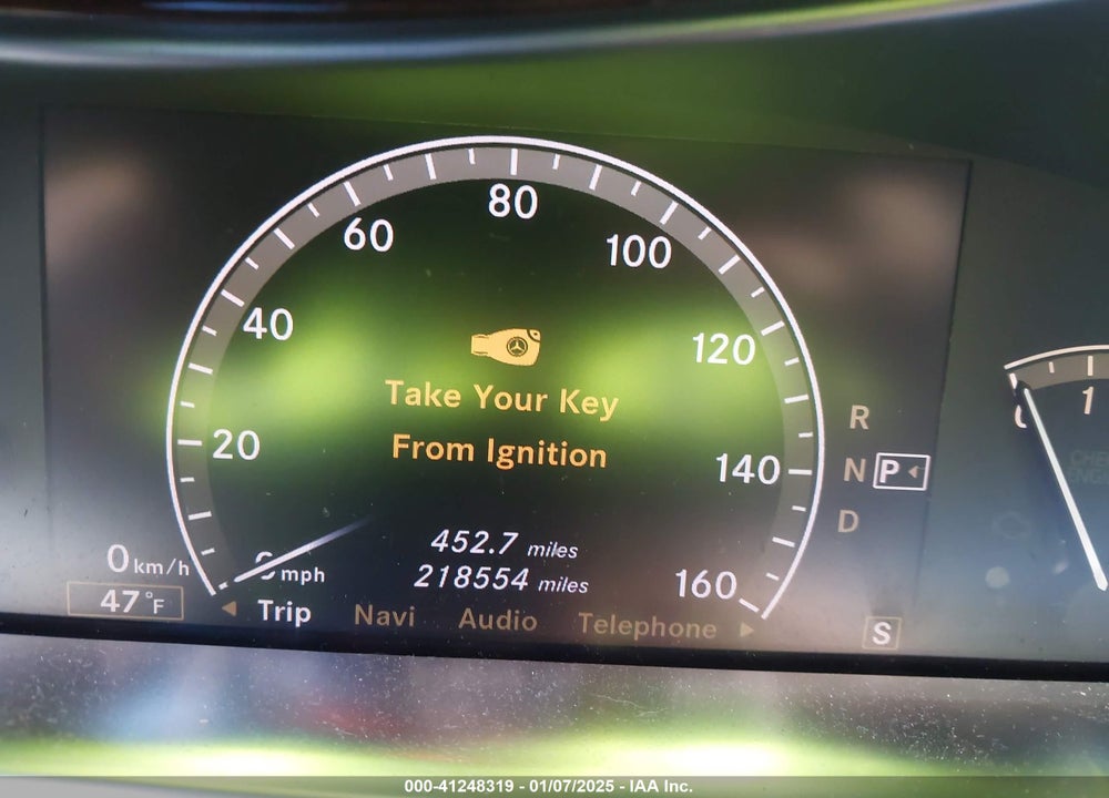 2008 MERCEDES-BENZ S 550 VIN: WDDNG71X58A233597