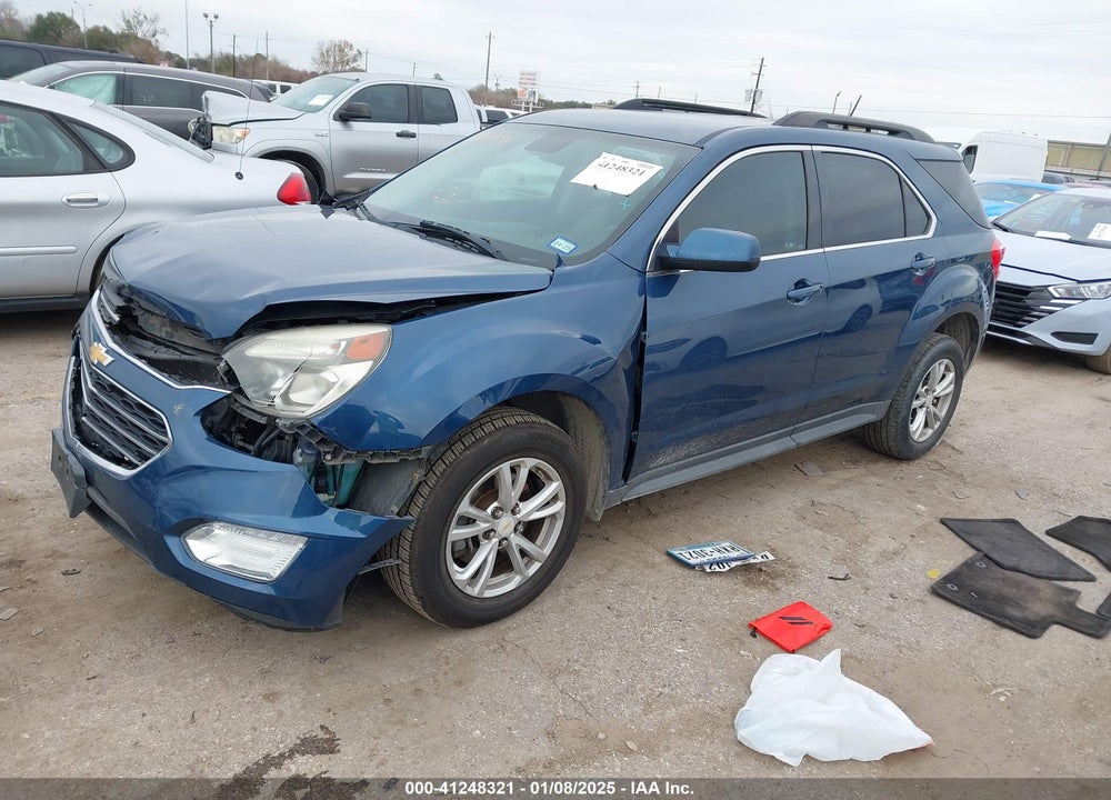 2016 CHEVROLET EQUINOX LT VIN: 2GNALCEK9G6257299