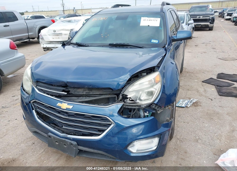 2016 CHEVROLET EQUINOX LT VIN: 2GNALCEK9G6257299