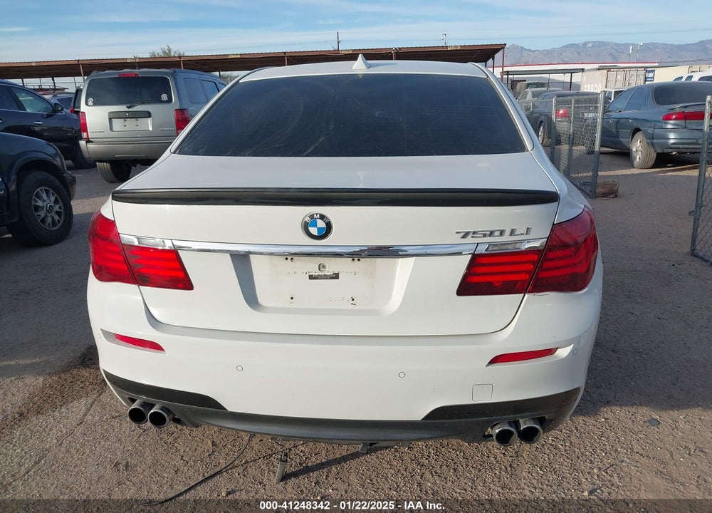 2013 BMW 750LI VIN: WBAYE8C51DD133811