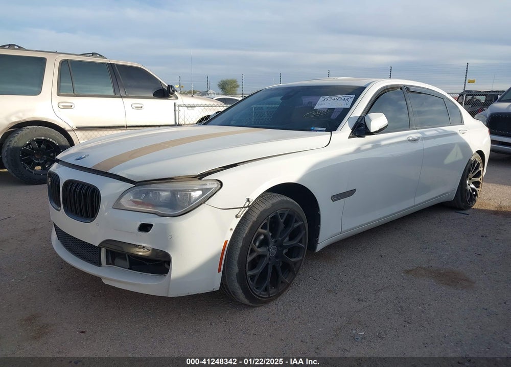 2013 BMW 750LI VIN: WBAYE8C51DD133811