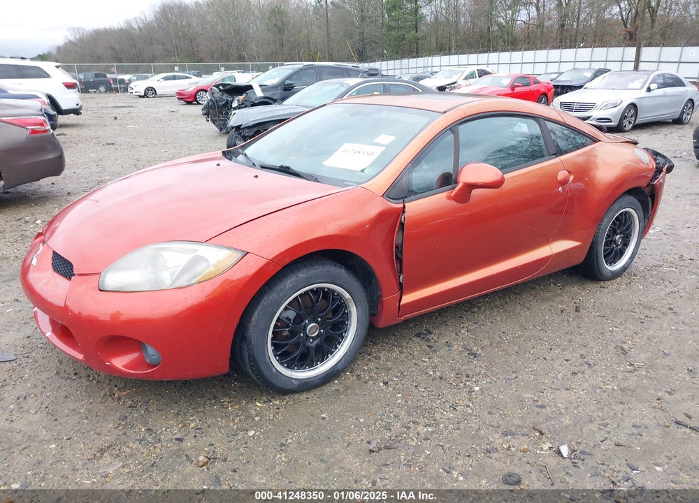 2007 MITSUBISHI ECLIPSE VIN: 4A3AK24FX7E022171