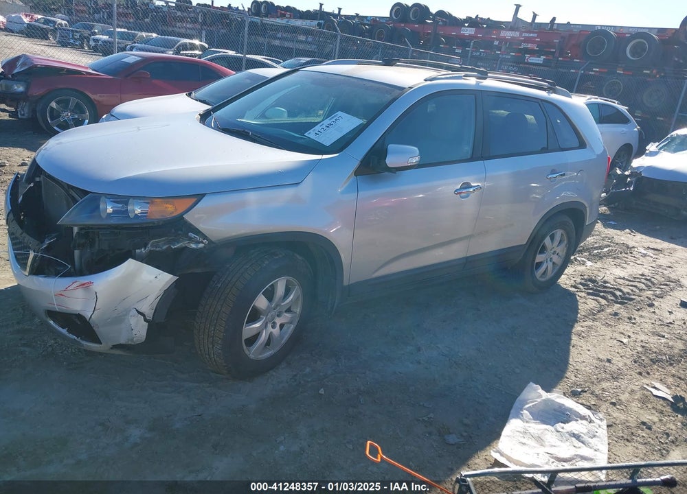 2012 KIA SORENTO LX VIN: 5XYKT3A65CG303780