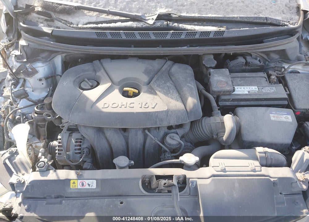 2016 HYUNDAI ELANTRA SE VIN: KMHDH4AE6GU505339