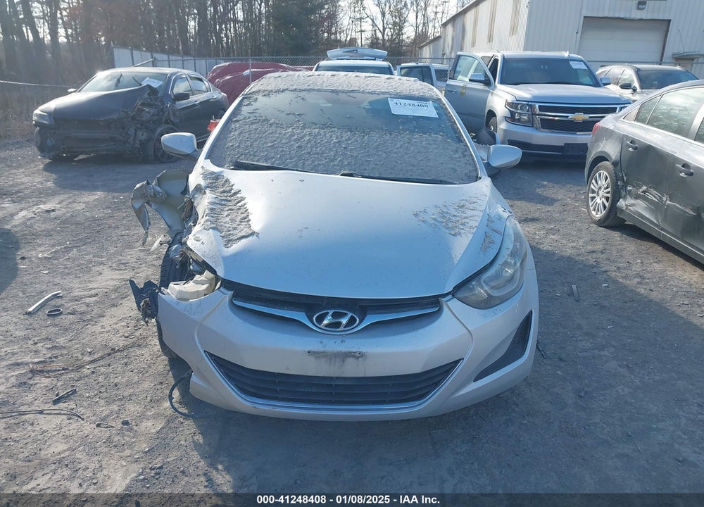 2016 HYUNDAI ELANTRA SE VIN: KMHDH4AE6GU505339