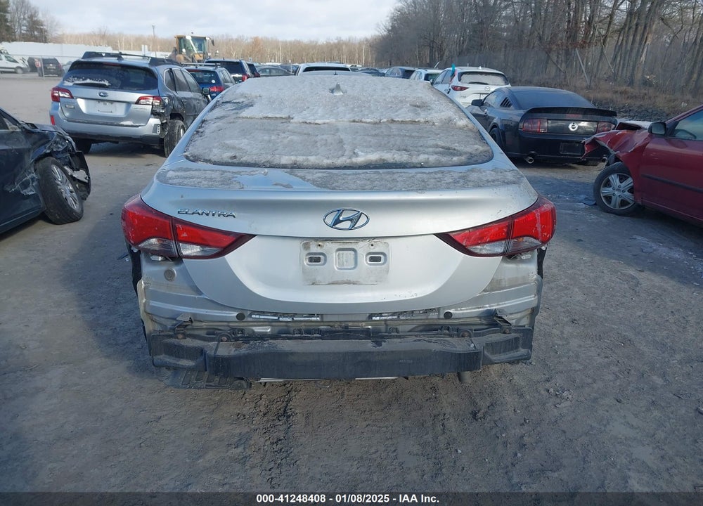 2016 HYUNDAI ELANTRA SE VIN: KMHDH4AE6GU505339