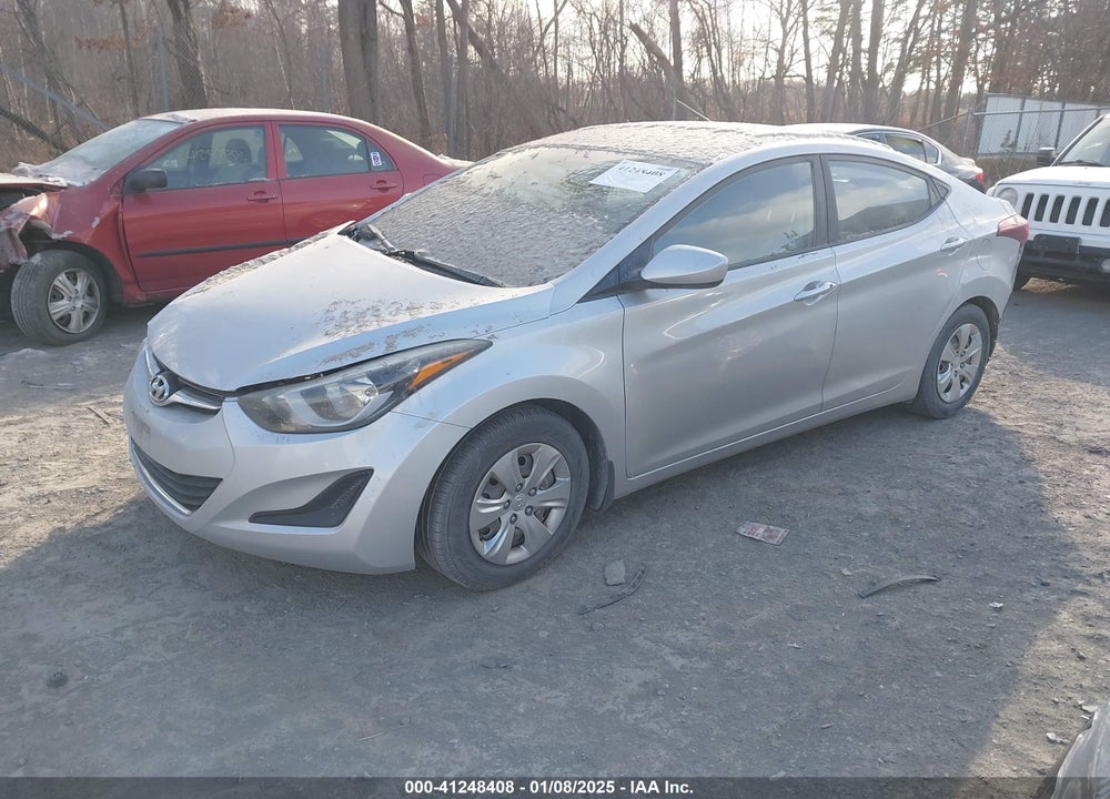 2016 HYUNDAI ELANTRA SE VIN: KMHDH4AE6GU505339