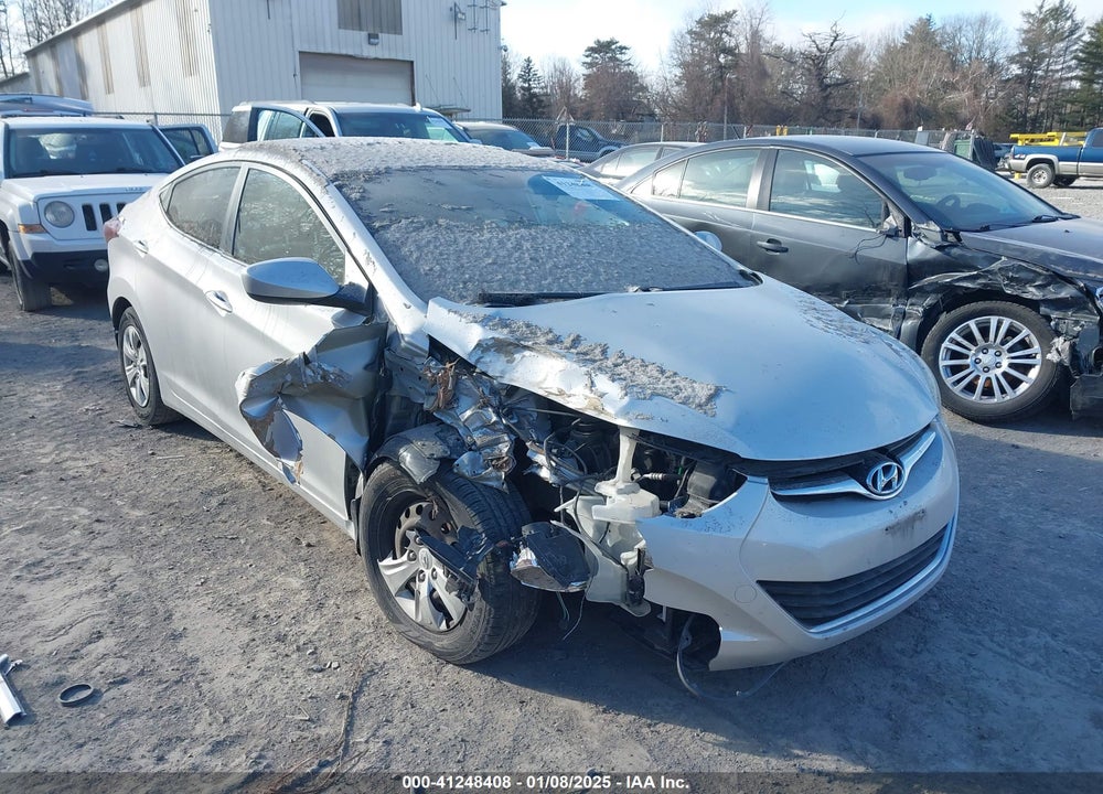2016 HYUNDAI ELANTRA SE VIN: KMHDH4AE6GU505339