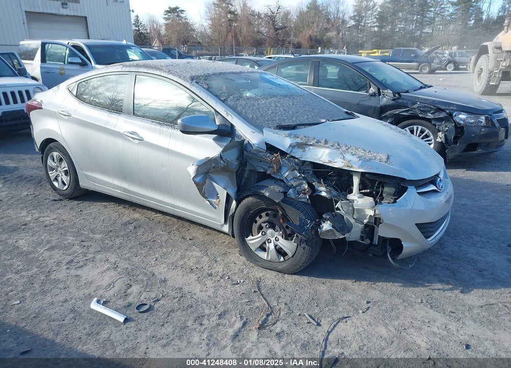 2016 HYUNDAI ELANTRA SE VIN: KMHDH4AE6GU505339