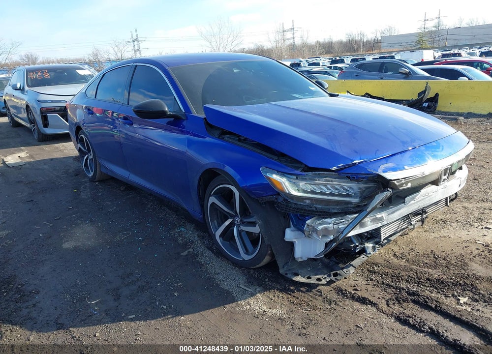 2022 HONDA ACCORD SPORT VIN: 1HGCV1F3XNA029742