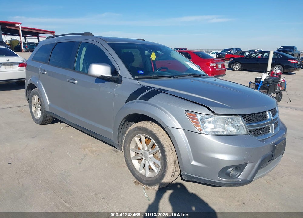 2016 DODGE JOURNEY SXT VIN: 3C4PDCBB8GT191781