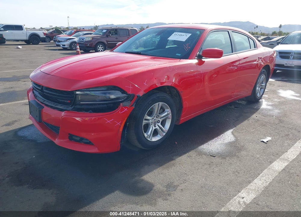 2022 DODGE CHARGER SXT RWD VIN: 2C3CDXBG1NH259141
